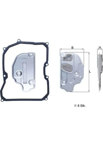 HX150KIT Sanziman Filtresi 09G321370 09G325429