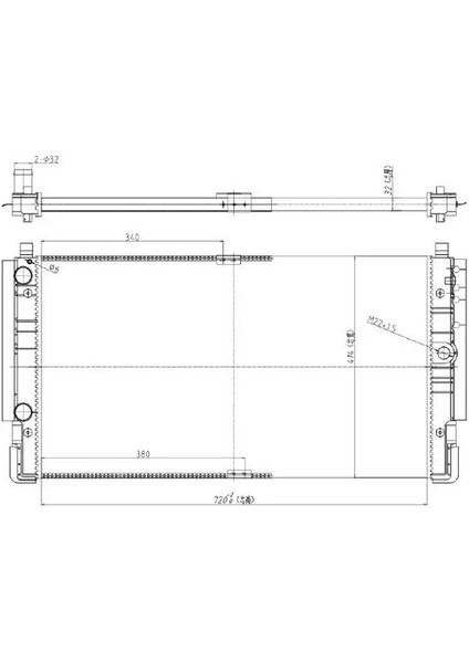 80791 Motor Radyatoru 7D0121253