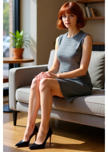 Kadın Kolsuz Bisiklet Yaka Düz Desen Triko Mini Elbise Kışlık Kombinler Için Şık Seçim Kaliteli fırsatları