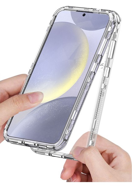 Samsung Galaxy S25 Plus 5g Için,şeffaf Akrilik 3'ü 1 Arada Darbeye Dayanıklı Kılıf-Saydam (Yurt Dışından) indirimleri