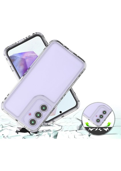 Samsung Galaxy S24 Fe Için,şeffaf Akrilik 3'ü 1 Arada Darbeye Dayanıklı Kılıf-Saydam (Yurt Dışından) fırsatları