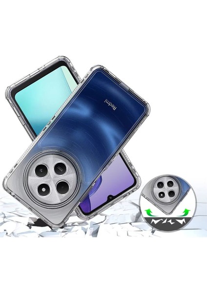 Xiaomi Redmi 14C Için,şeffaf Akrilik 3'ü 1 Arada Darbeye Dayanıklı Kılıf-Saydam (Yurt Dışından) indirimleri