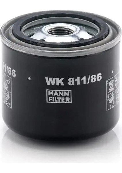WK81186 Yakit Filtresi 02800025 055923570 113890