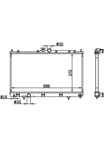 80547 Motor Radyatoru MR968858