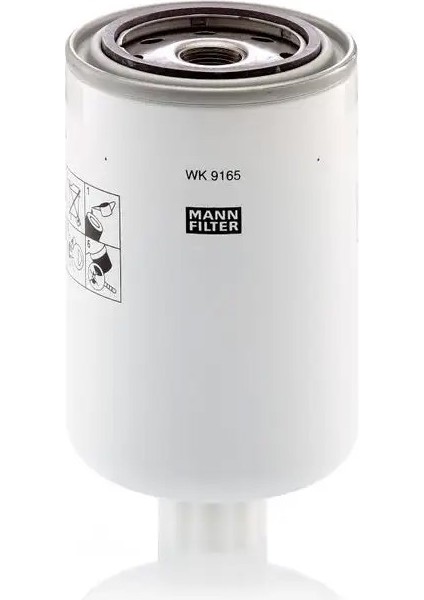 WK9165X Yakit Filtresi 02910150 02910150A 03417710