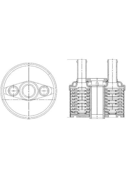 CLC179000S Sanziman Yag Sogutucusu 09G409061 7701050155 7701059670