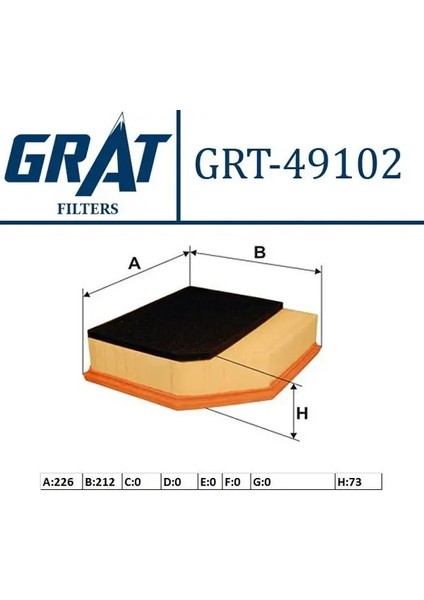 49102 Hava Filtresi 30636833