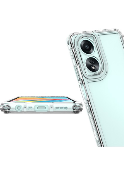 Oppo A58 4g Için,şeffaf Akrilik 3'ü 1 Arada Darbeye Dayanıklı Kılıf-Saydam (Yurt Dışından) modelleri