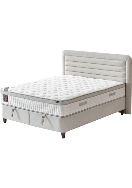 Janett 3’lü Çift Kişilik Yatak Seti Yatak Baza Başlık Sade ve Şık fiyatları