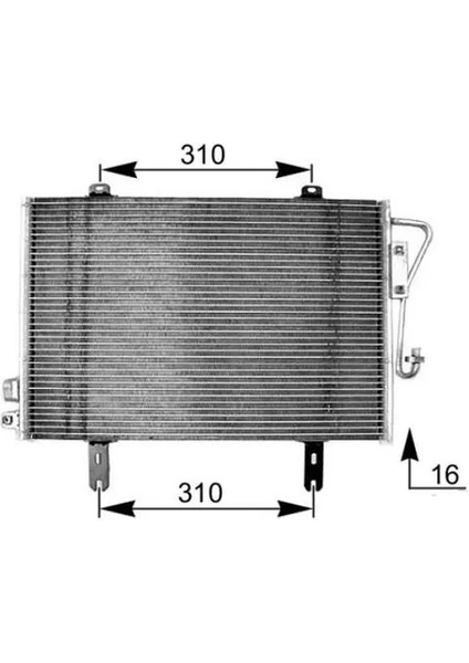 82112 Klima Radyatoru 8200221131