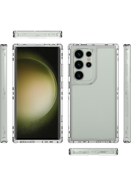 Samsung Galaxy S25 Ultra 5g Için,şeffaf Akrilik 3'ü 1 Arada Darbeye Dayanıklı Kılıf-Saydam (Yurt Dışından) fiyatları