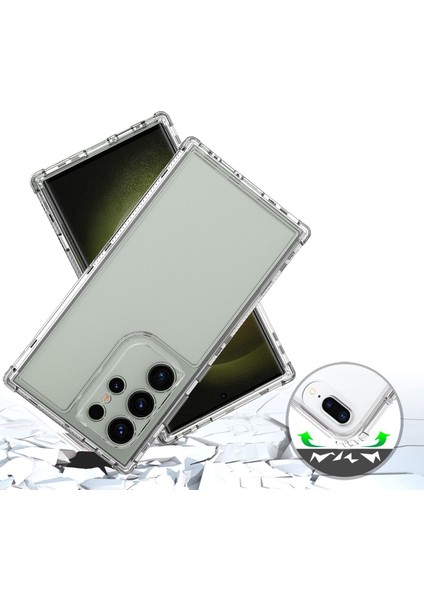 Samsung Galaxy S25 Ultra 5g Için,şeffaf Akrilik 3'ü 1 Arada Darbeye Dayanıklı Kılıf-Saydam (Yurt Dışından) indirimleri