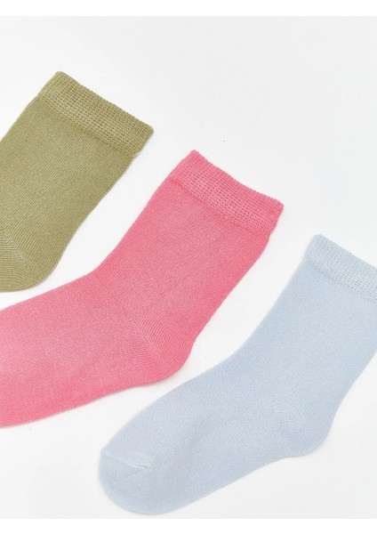 Kız Çocuk Soket Çorap 3'lü (W5) modelleri