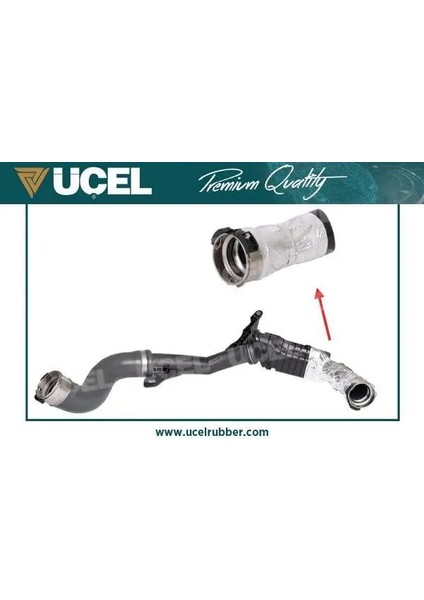 15153 Turbo Hortumu 144604018R 144608294R 144609034R