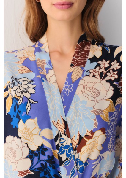 Flowery Night Uzun Sabahlık modelleri