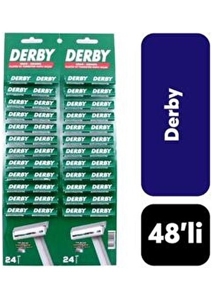 Tek Bıçaklı Kullan At Jilet Paslanmaz Çelik 48 Adet Profesyonel Tıraş Deneyimi fiyatları