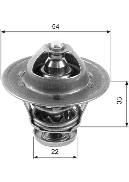 TH22285G1 Termostat 1338075 19301PLZD00 97087130
