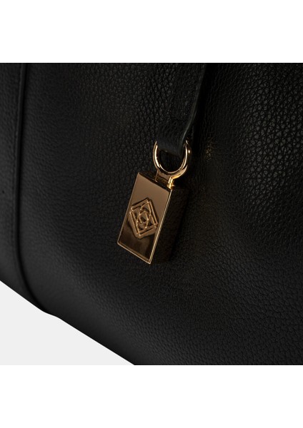 Kadın Siyah Deri Hobo Çanta fırsatları