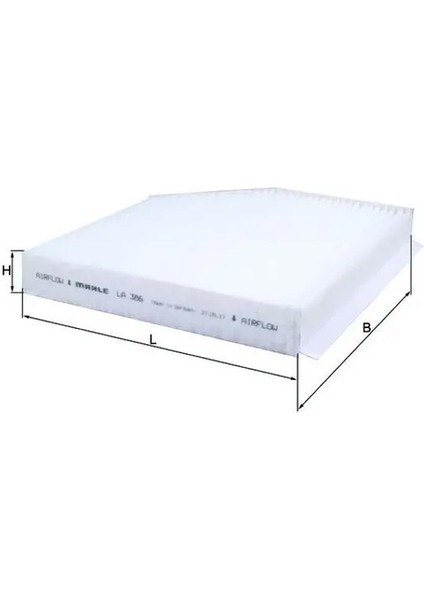 LA386 Polen Filtresi 8K0819439