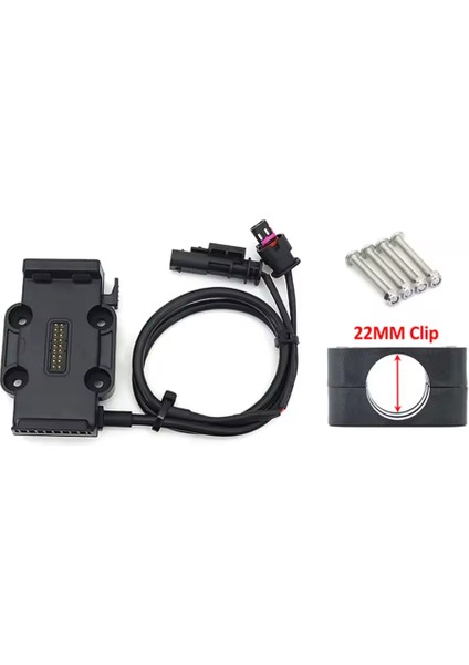 Bmw Motosiklet Kablosuz Şarjlı Telefon Tutucu Gidon Montaj Aparatı