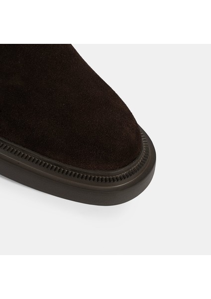 Erkek Kahve Bağcıklı Günlük Süet Ayakkabı