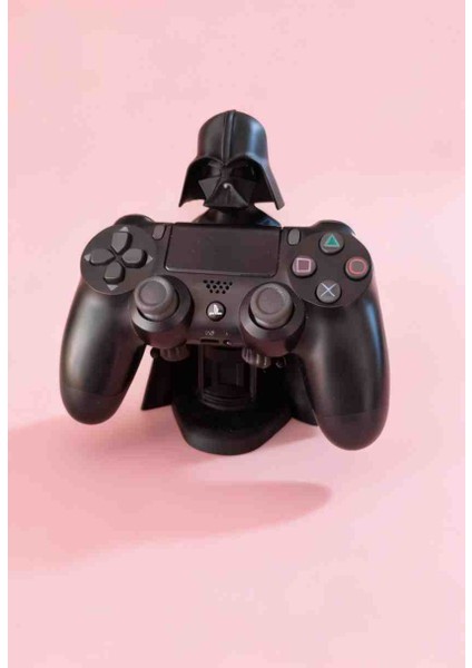 Darth Vader Tasarımlı Ps4 / Ps5 Uyumlu Oyun Kolu Standı - Gamepad Tutucu Figür
