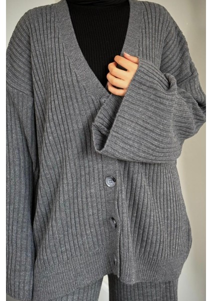 Galata Fitilli Hırka Takım Füme fırsatları