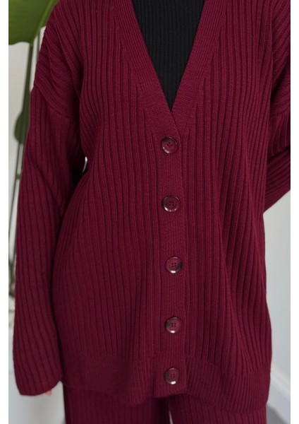 Galata Fitilli Hırka Takım Bordo indirimleri