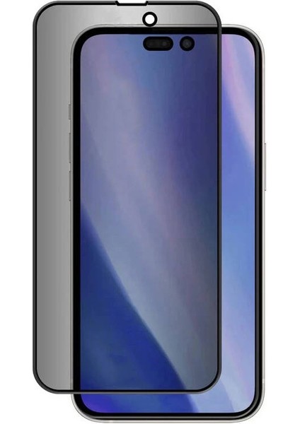 Apple iPhone 15 Plus Zore Kor Privacy Cam Ekran Koruyucu