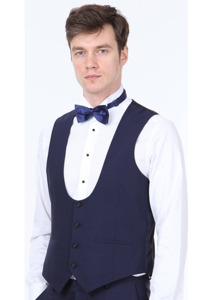 Saks Slim Fit Kelebek Yaka Klasik Yelek indirimleri