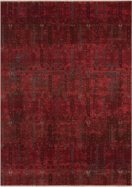 Asır Bordo Halı Salon Oturma Odası Çocuk Odası Yatak Odası Halısı 0258