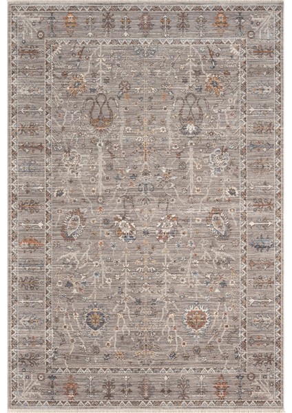 Asır Gri Halı Salon Oturma Odası Çocuk Odası Yatak Odası Halısı 0255