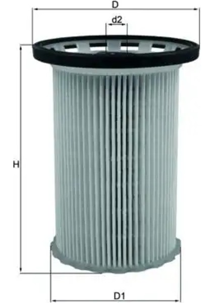 KX341 Yakit Filtresi 7P6127177 7P6127177A 95811013400