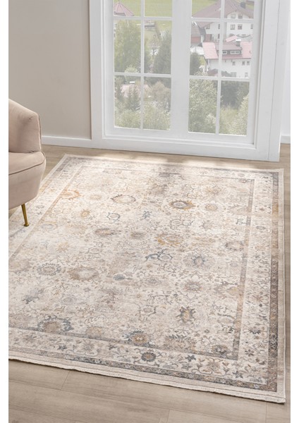 Asır Krem Halı Salon Oturma Odası Çocuk Odası Yatak Odası Halısı 0256 fiyatları