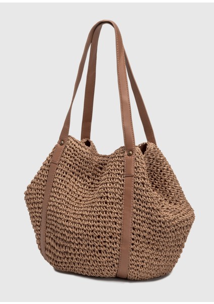 Hasır Omuz Çantası modelleri