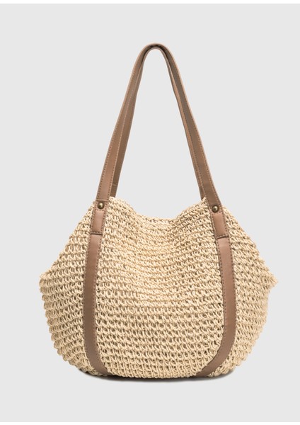 Hasır Omuz Çantası