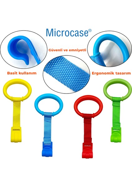 Çok Amaçlı Bebekler Için Tutunma Ayağa Kalkma Yürümeye Yardımcı Aparat Askılık 2 Adet AL5357 indirimleri