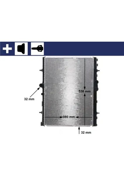 CR32000S Motor Radyatoru 1330H0 1330J8 1330T1