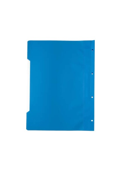 Telli Dosya, 10 Adet, 50'li Paket, A4, 4 Delikli, Mavi indirimleri