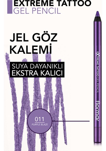 Extreme Tattoo Yoğun Renk Veren Suya Dayanıklı Jel Göz Kalemi (011 Purple Blaze) 8682536041188 indirimleri