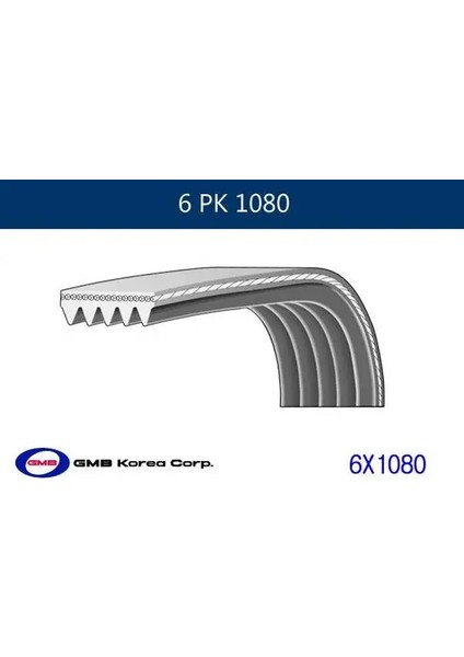 6PK1080 Kayis 030145933K 03L903137D 1119970092