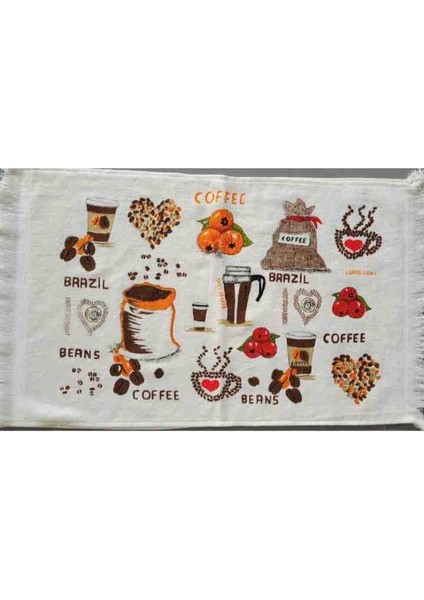 %100 Pamuklu 3'lü 40×60 Baskılı Mutfak Havlusu fiyatları