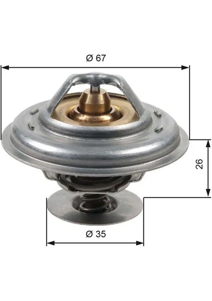 TH13287G1 Termostat 025121113F 069121113 069121113D