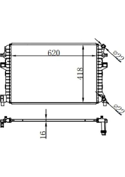 BVW033016 Motor Radyatoru 5Q0121251EJ