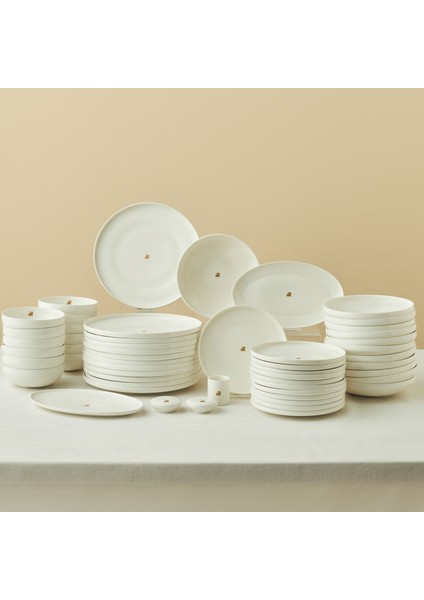 Stream Bone Merope 53 Parça 12 Kişilik Yemek Takımı