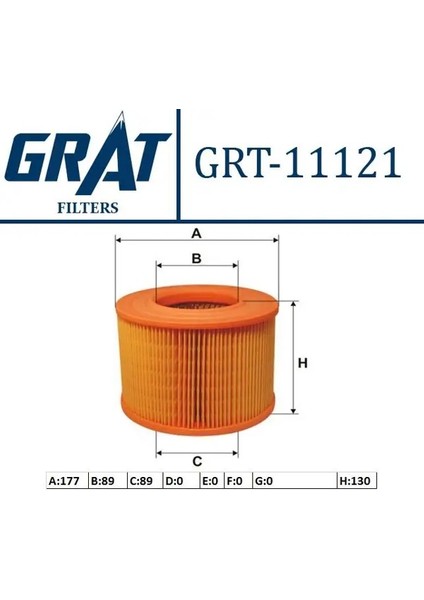 11121 Hava Filtresi 7701033713