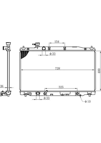 BHN091026 Motor Radyatoru 19010RZPG51