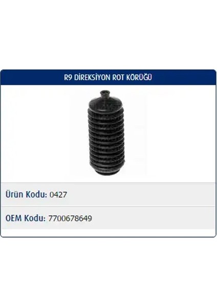 M0427 Rot Korugu 7700678649