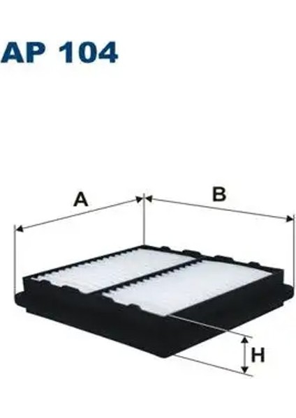AP104 Hava Filtresi 17220P07000 17220P07506 17220P07T00