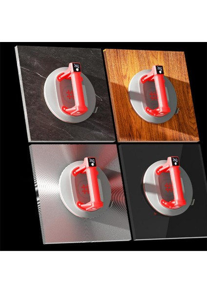 6100 Şarjlı Hava Pompalı Dijital Vantuz - Cam Granit Seramik Ayna Taşıma Vantuzu fırsatları